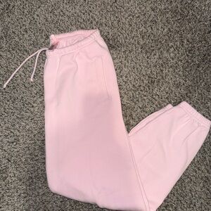 SKIMS SIZE SMALL SWEATPANTS PINK